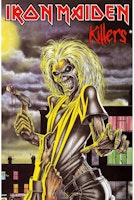 IRON MAIDEN - KILLERS posterflagga