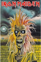 IRON MAIDEN - IRON MAIDEN  posterflagga