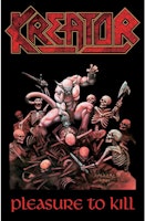 KREATOR - PLEASURE TO KILL poster flag