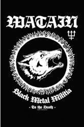 WATAIN - BLACK METAL MILITIA poster flag