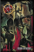 SLAYER - REIGN IN BLOOD posterflagga