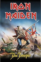 IRON MAIDEN - THE TROOPER   posterflagga