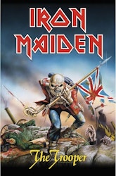 IRON MAIDEN - THE TROOPER poster flag