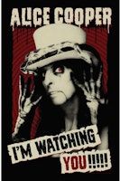 ALICE COOPER - I'M WATCHING YOU  posterflagga