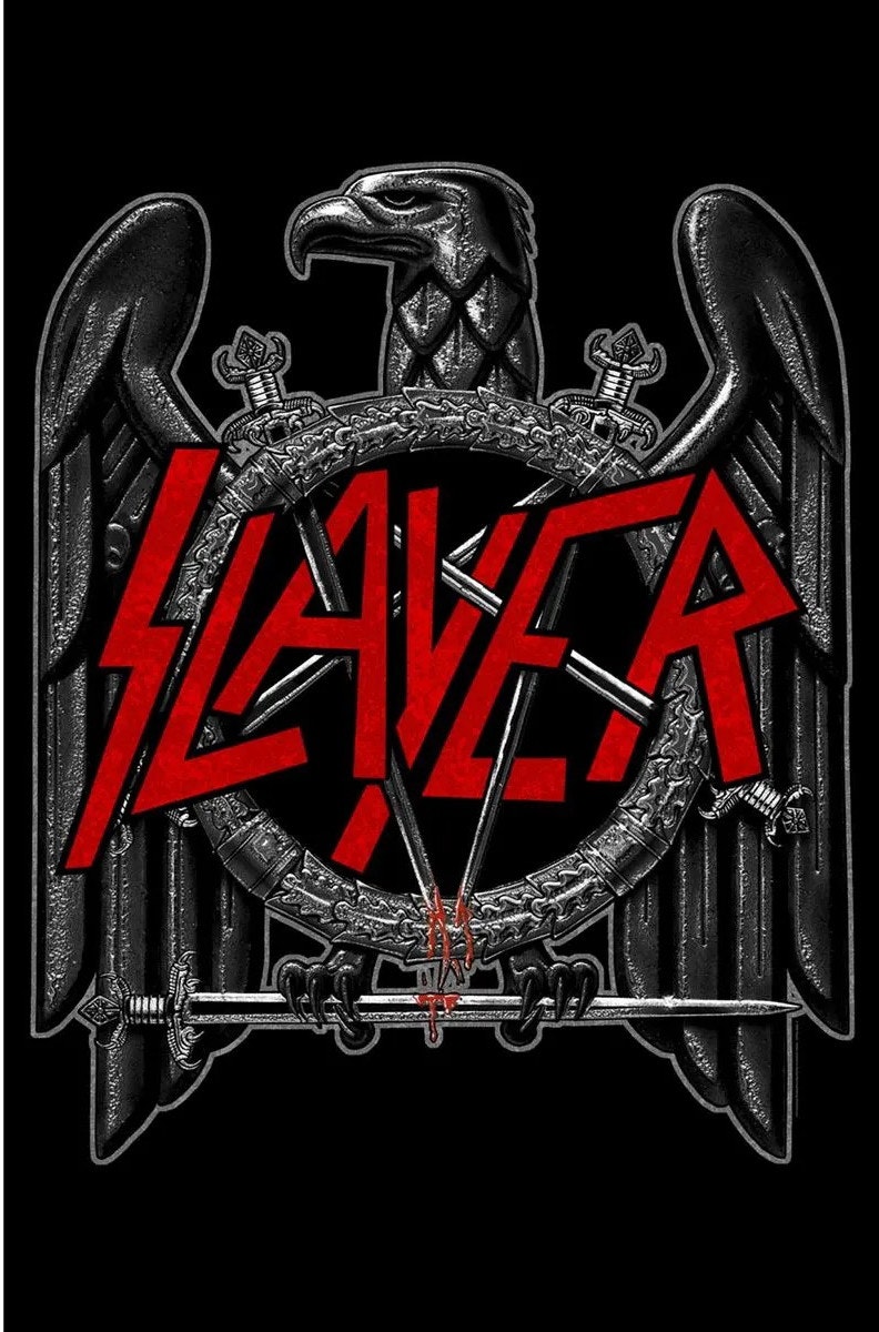 Slayer Black Eagle posterflagga