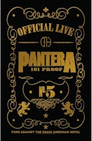 PANTERA - 101 PROOF   posterflagga