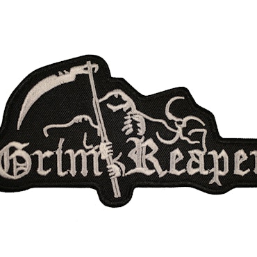 Grim reaper logo patch