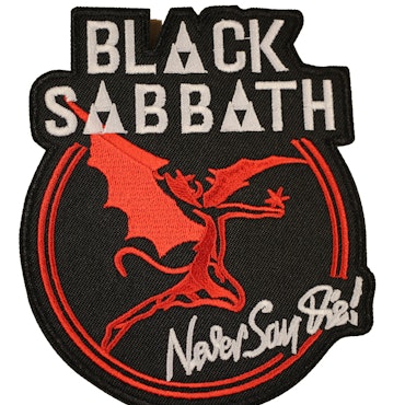 Black sabbath Never say die patch