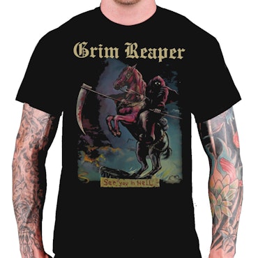 GRIM REAPER SEE YOU IN HELL T-Shirt
