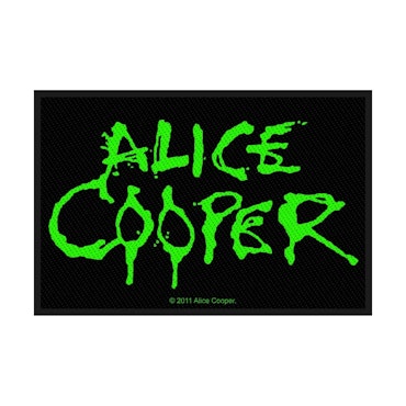 Alice cooper logo patch