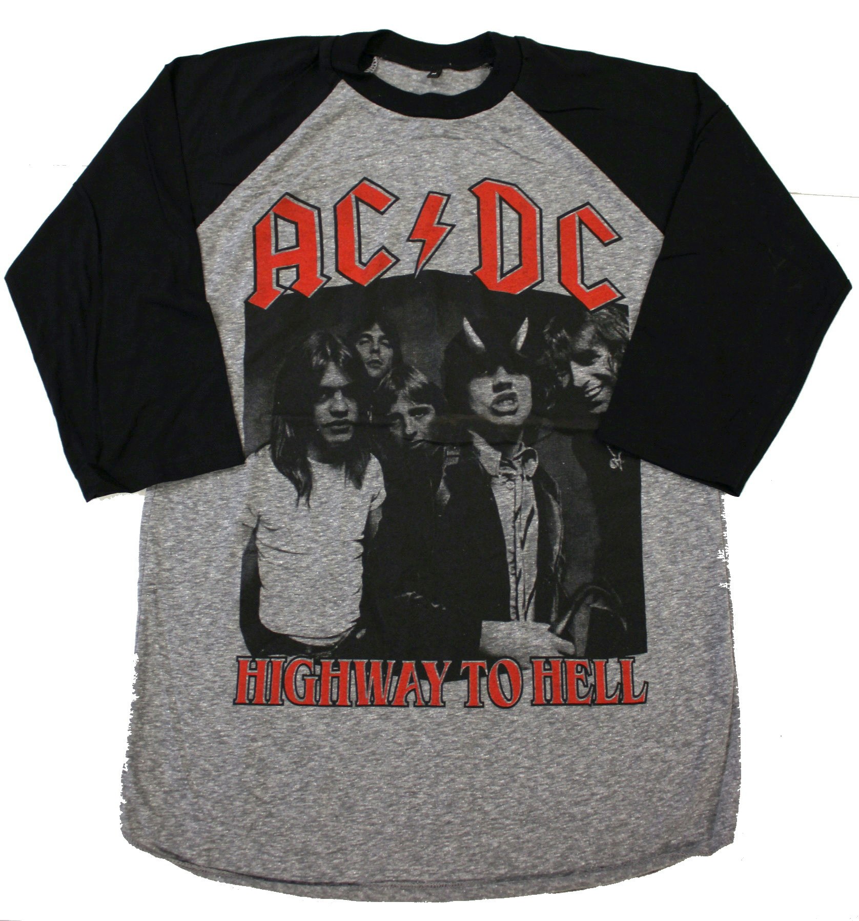 AC/DC Highway to hell baseball shirt