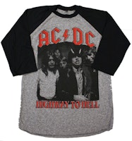 AC/DC Highway to hell baseballshirt