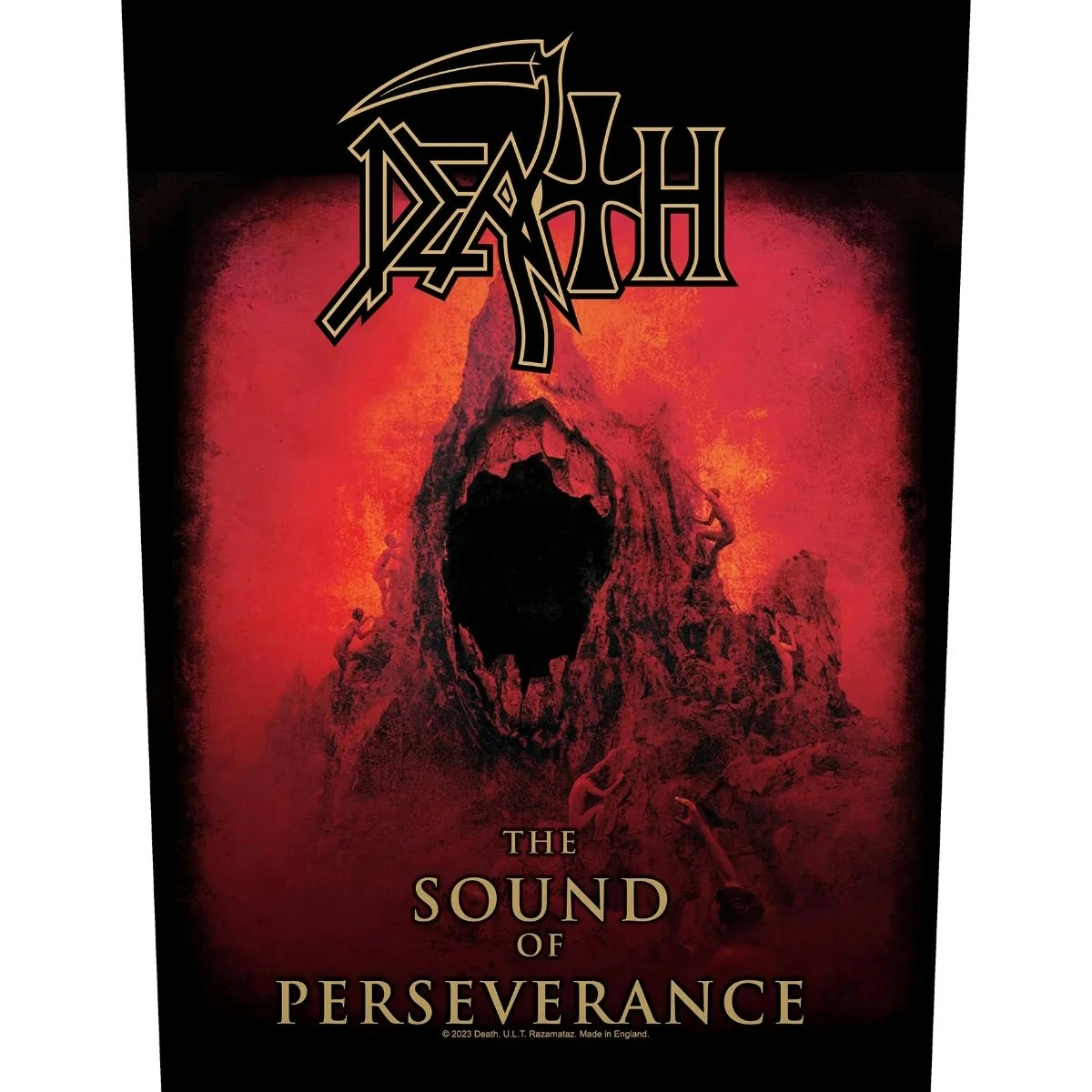 DEATH - SOUND OF PERSEVERANCE back patch
