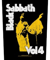 BLACK SABBATH - VOL 4 Backpatch