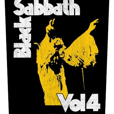 BLACK SABBATH - VOL 4 Backpatch