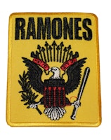Ramones yellow logo patch