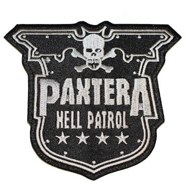 Pantera Hell patrol logo patch