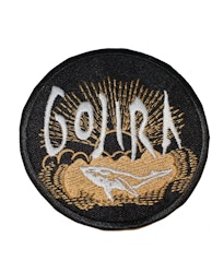 Gojira logo round patch