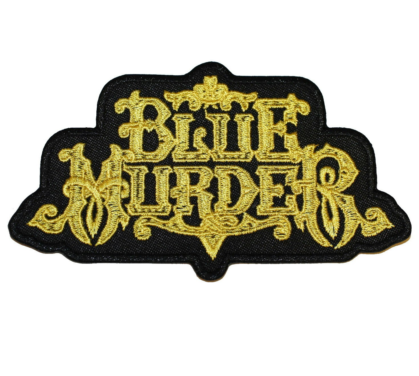 Blue murder logo patch
