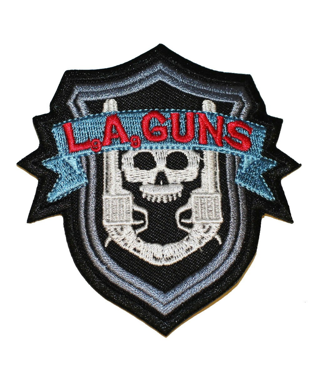 LA guns logo patch