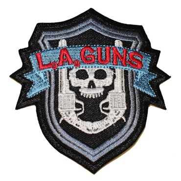 LA guns logo patch