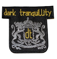 Dark tranquillity logo patch