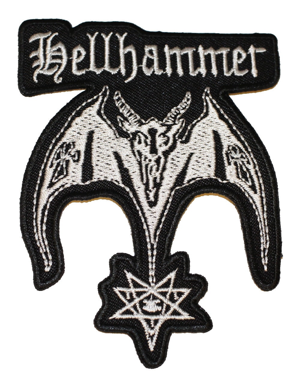 Hellhammer logo patch
