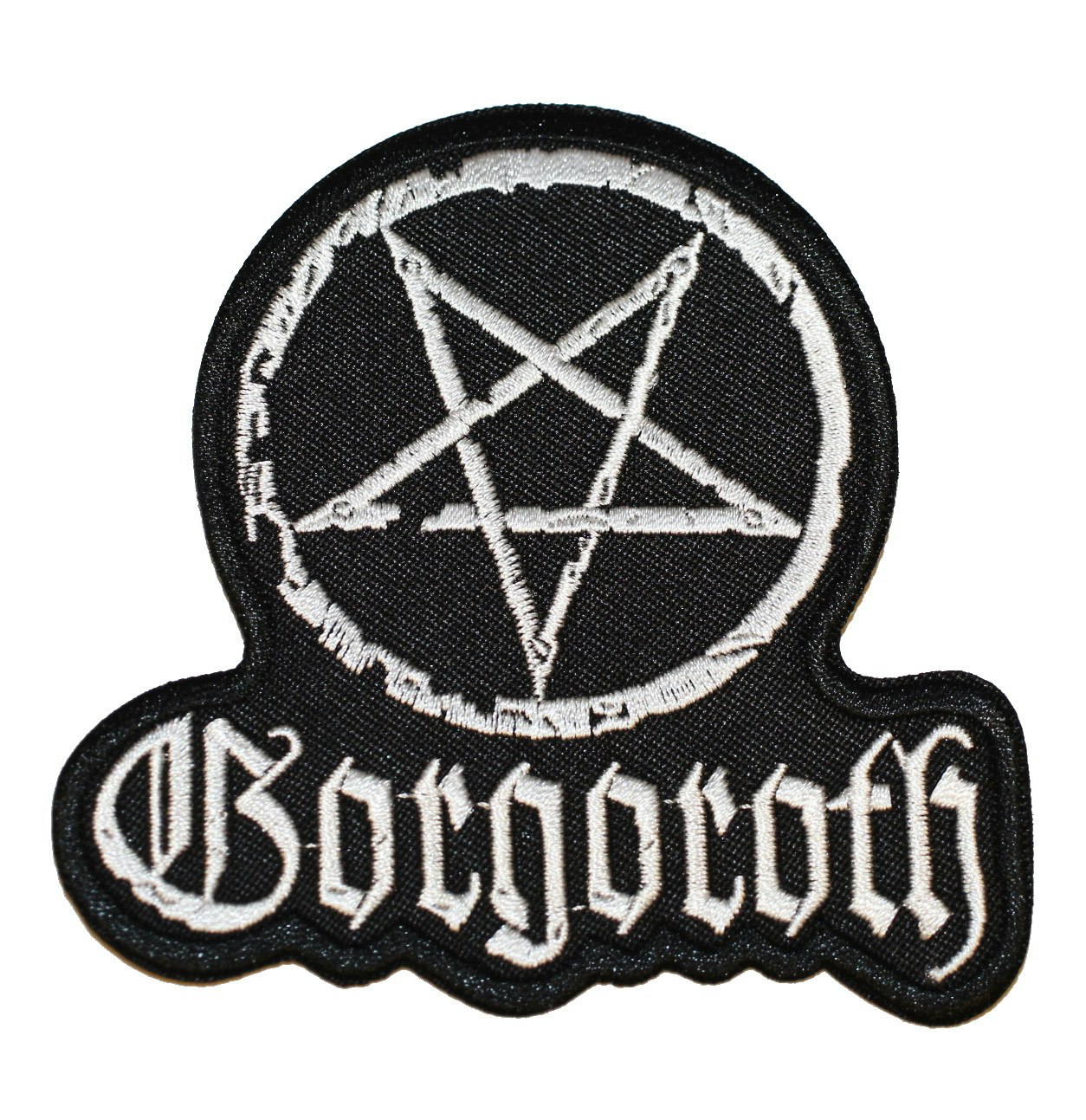 Gorgoroth pentagram logo patch