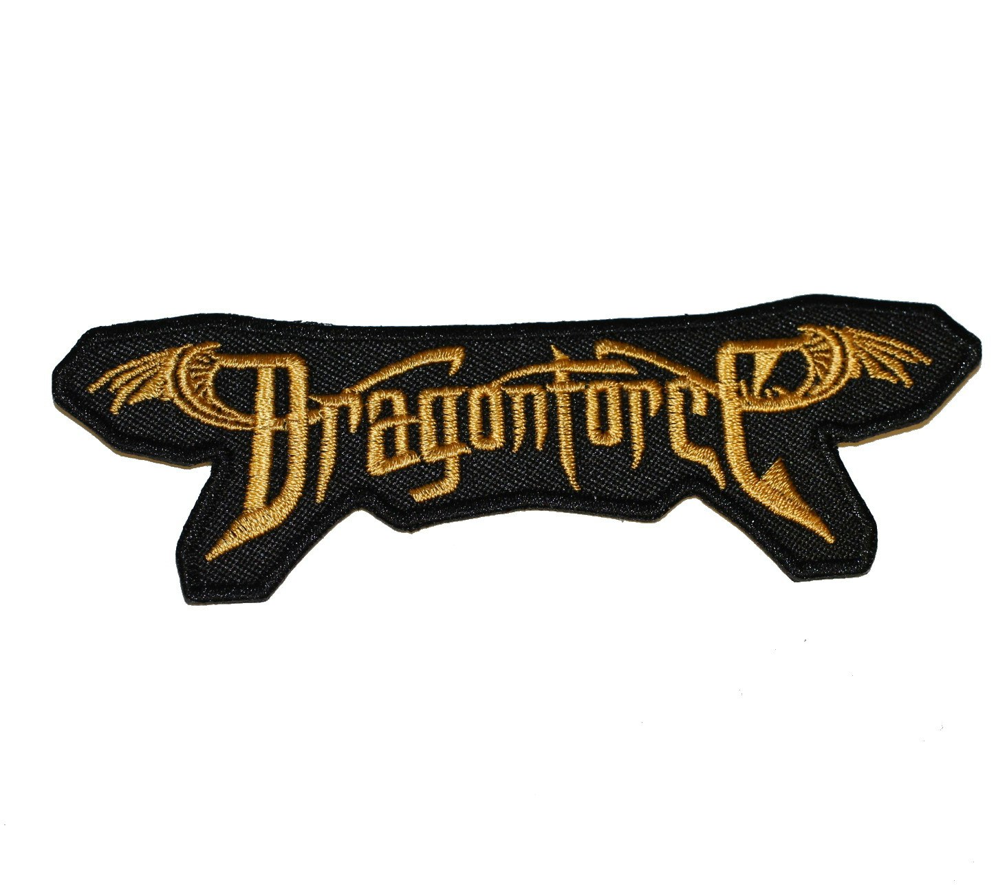 Dragonforce gold logo patch
