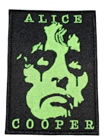 Alice Cooper green logo patch