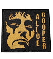Alice Cooper yellow logo patch