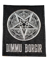 Dimmu borgir Pentagram logo patch