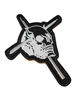 Candlemass skull logo patch
