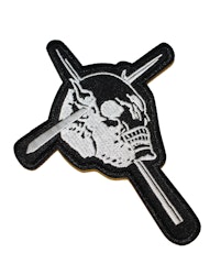 Candlemass skull logo patch