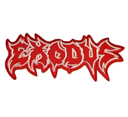 Exodus red logo patch