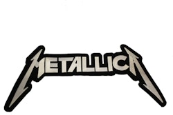 Metallica white XL patch