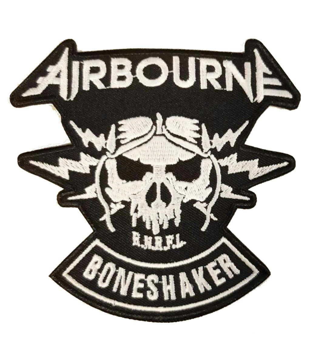 Airbourne boneshaker logo patch