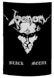 Venom Black metal posterflagga