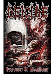 Deicide Overture of blasmhemy posterflagga