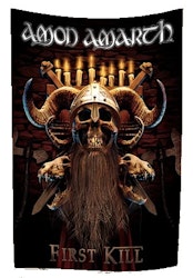 Amon amarth First kill color posterflagga