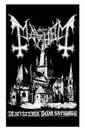 Mayhem De mysteriis dom satanas posterflagga