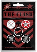 THE CLASH - LONDON CALLING  Badge 5-Pack