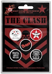 THE CLASH - LONDON CALLING  Badge 5-Pack