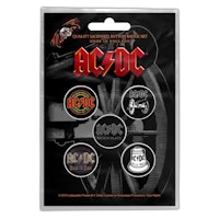 AC/DC - FOR THOSE ABOUT TO ROCK  Badge 5-Pack