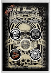 BLACK LABEL SOCIETY - WORLDWIDE  5-pack badge