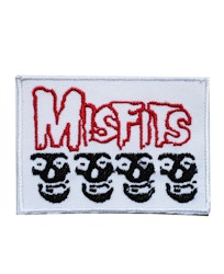 Misfits Skulls White patch