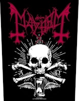 MAYHEM - ALPHA OMEGA DAEMON  Back Patch