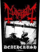 MAYHEM - DEATHCRUSH Back Patch