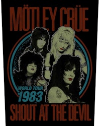 MOTLEY CRUE - SHOUT AT THE DEVIL  Back Patch