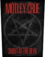 MOTLEY CRUE - SHOUT AT THE DEVIL Backpatch